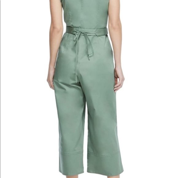 Gal Meets Glam  “Leonie” Belted Jumper in Moss - Size US 4 - Picture 3 of 5